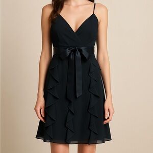 Elegant Ruffled Cocktail Dress